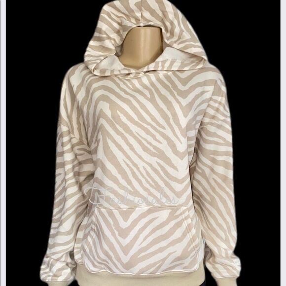 Victoria’s Secret Pink Pullover Sweatshirt zebra - Picture 13 of 14